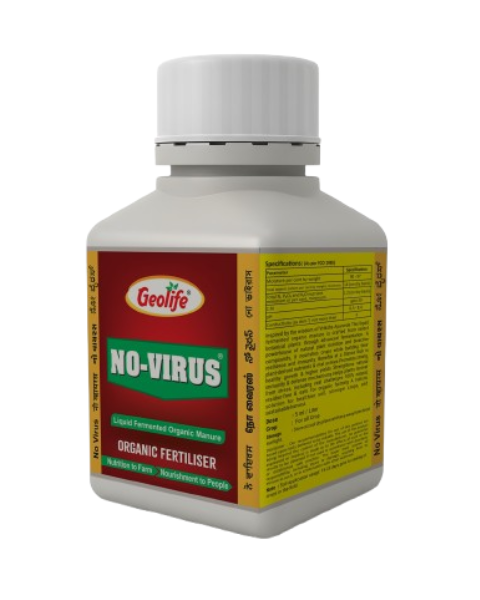 Geolife No-Virus®, Improves Immunity & Yield, 100% Natural & Residue-Free | Organic Fertilizers