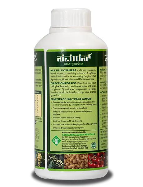 Multiplex Samras Biostimulant– Plant Amino Acid Bio Stimulant