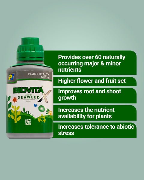 Biovita Liquid BioFertilizer | Feed Your Soil Today. Harvest Healthier, Stronger Crops Tomorrow.